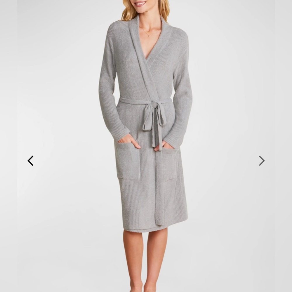 Barefoot Dreams Cozy Chic Lite Robe Gray